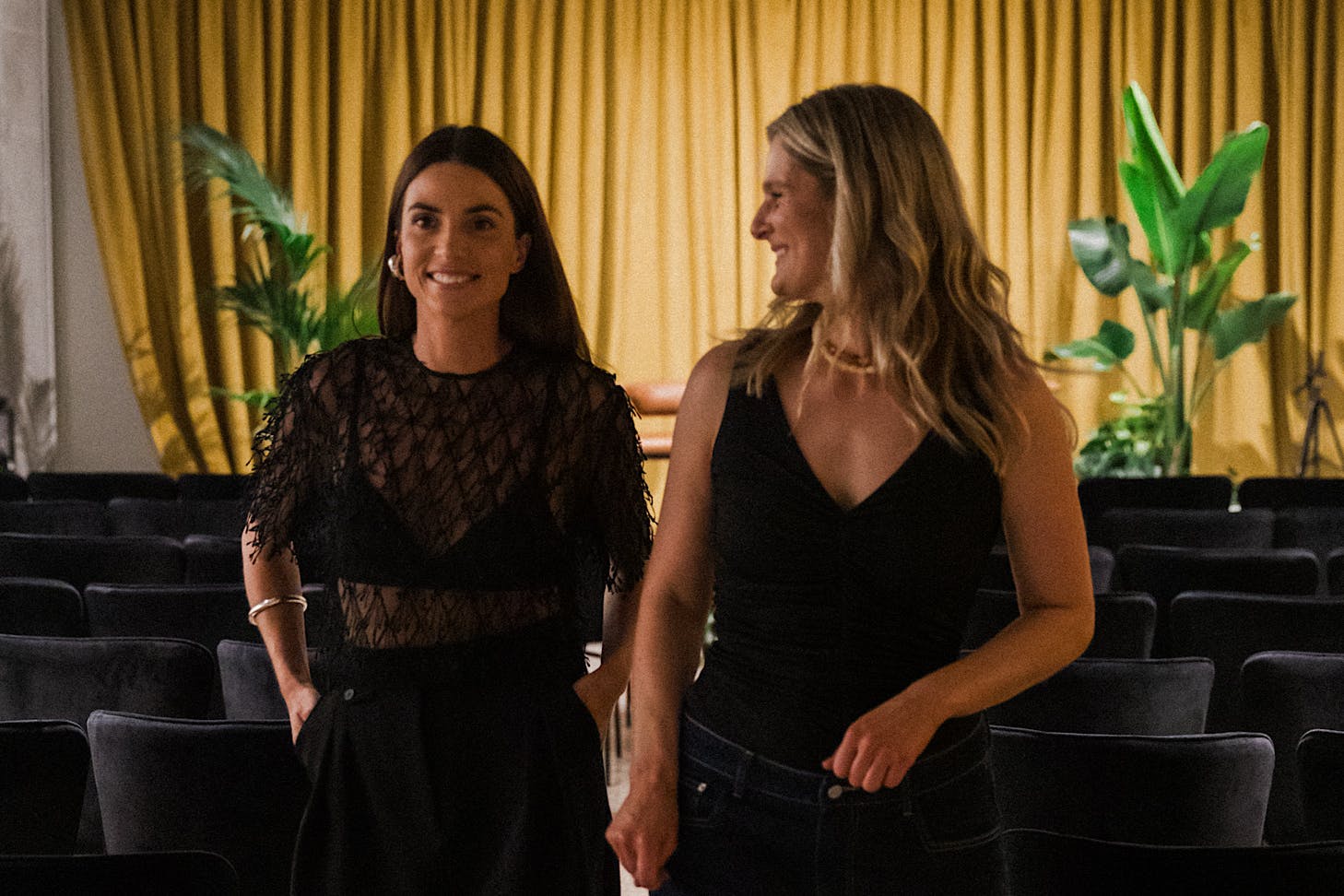 Vic and Soph at an event repping the Curve.